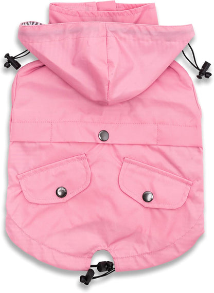 Zip Up Dog Raincoat